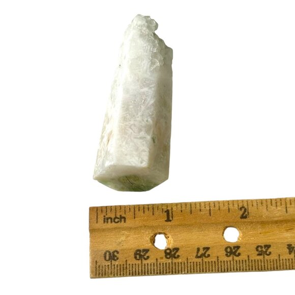 Natural Green Phantom Quartz Crystal Tower Point Balance Cleanse Auras Energy - Picture 5 of 7